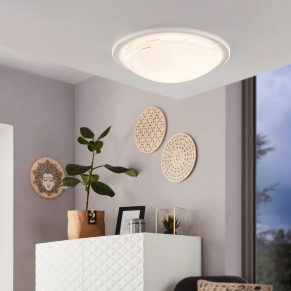 Eglo Planet plafond, hvid