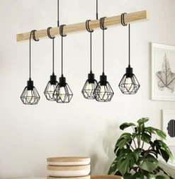 Eglo Townshend 5 langbordspendel, 6 lamper