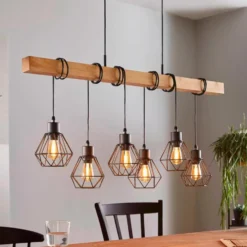 Eglo Townshend 5 langbordspendel, 6 lamper