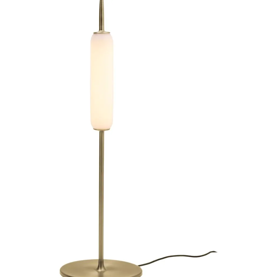 Ekta Living Dunhammer bordlampe, lys messing