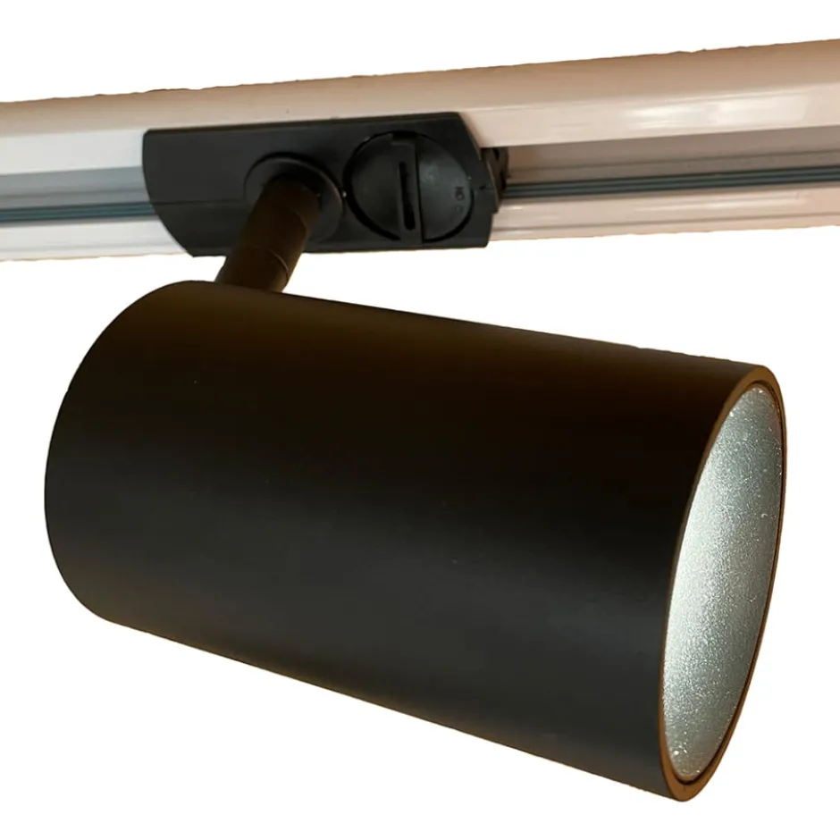 e3light Piccola Ritratta 1F skinnespot, sort