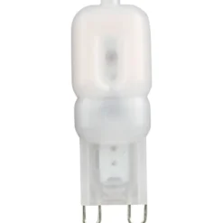 e3light Retro G9 stiftpære, 2700K, 2,5W, 2-pak