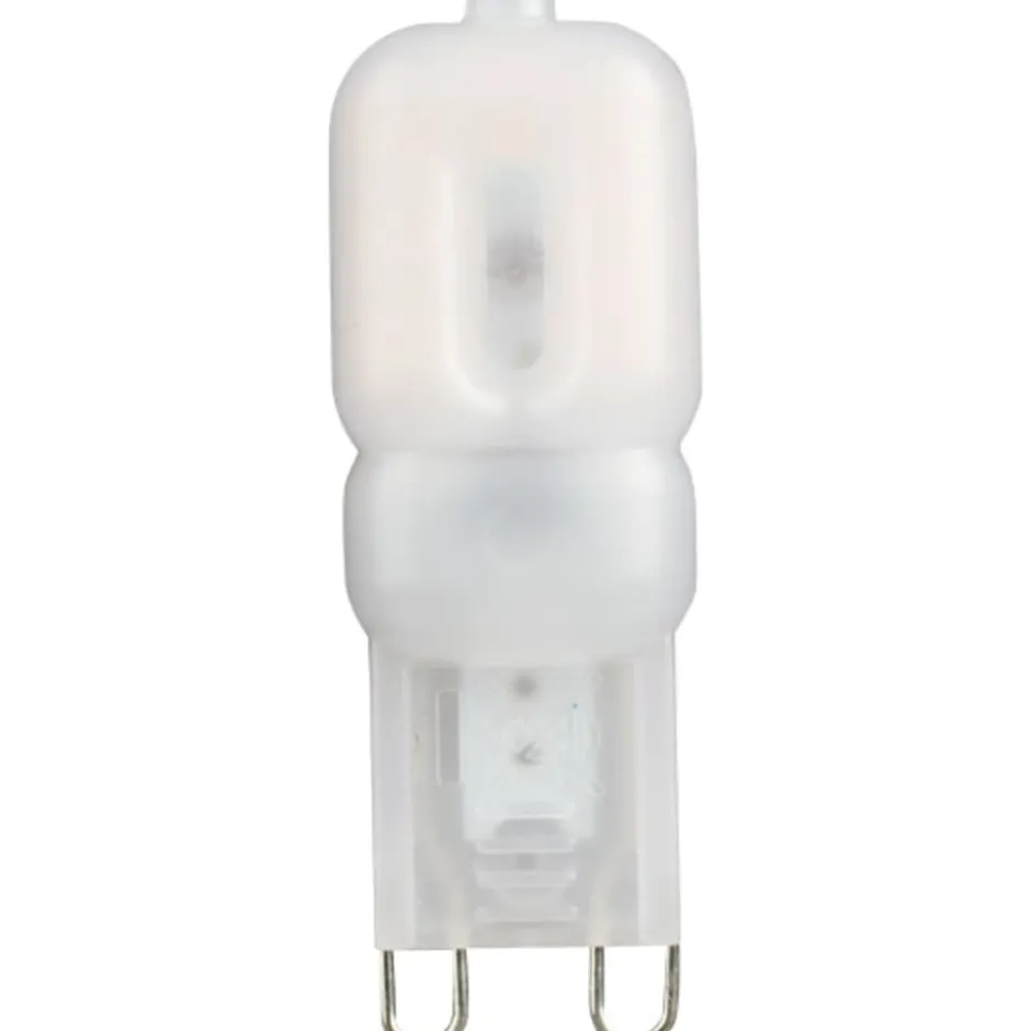 e3light Retro G9 stiftpære, 2700K, 2,5W, 2-pak