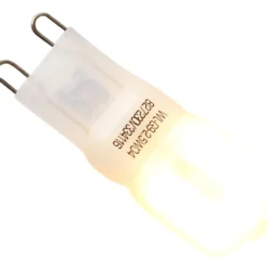 e3light Retro G9 stiftpære, 2700K, 2,5W, 2-pak