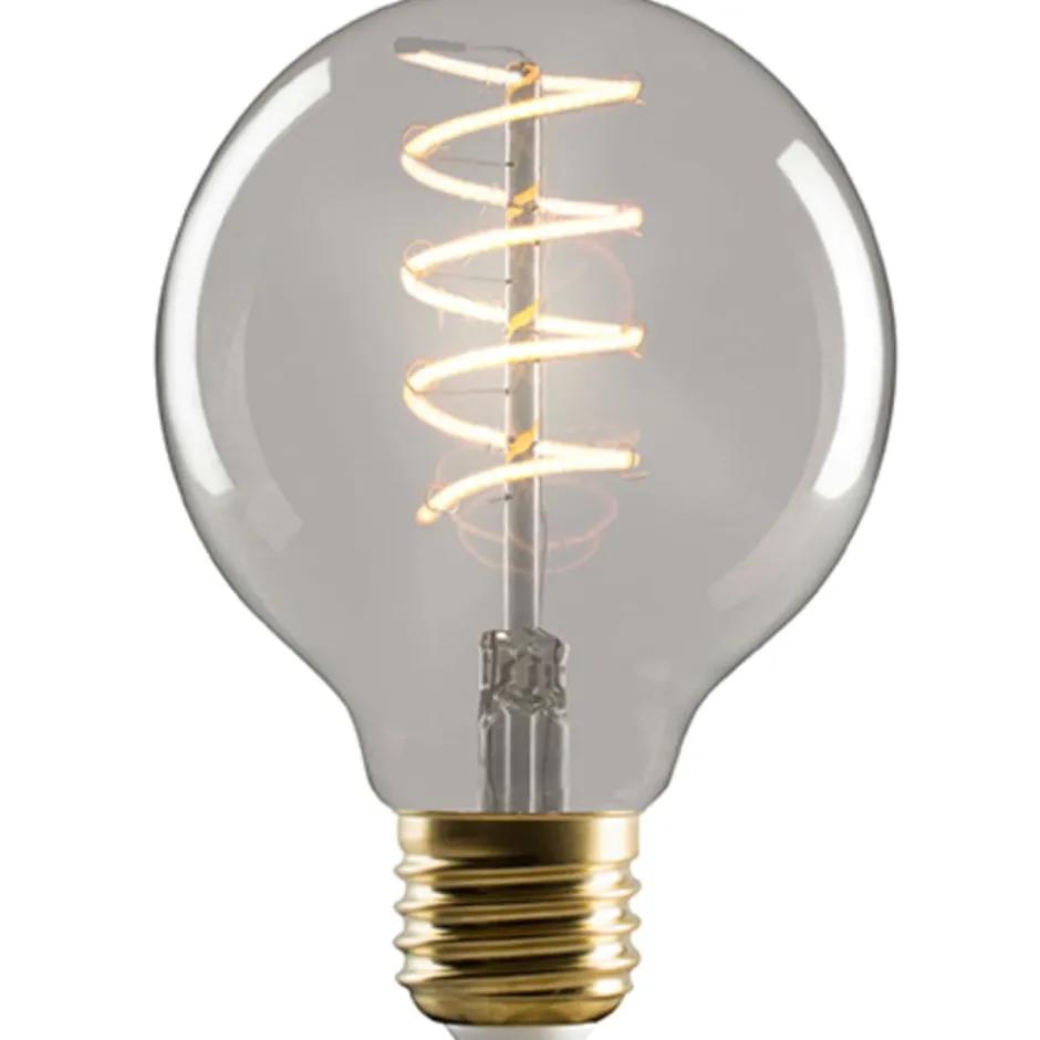 e3light Vintage E27 globepære, 2200K, 4W