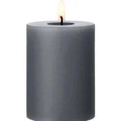 Ester & Erik LED bloklys, antracit, 10 cm