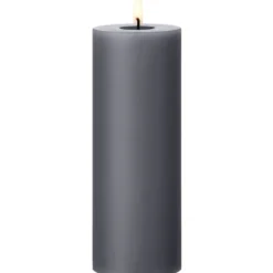 Ester & Erik LED bloklys, antracit, 20 cm