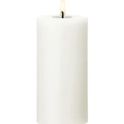 Ester & Erik LED bloklys, hvid, 15 cm