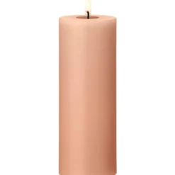 Ester & Erik LED bloklys, rosa, 20 cm