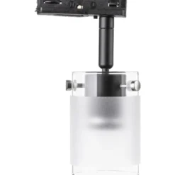 Global Tubular 1F skinnespot, sort/glas