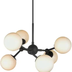 Halo Design Atom Mini lysekrone, opal