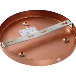 Halo Design baldakin, 3 udgange, kobber