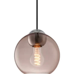 Halo Design Bubbles pendel, lyserød, Ø18 cm