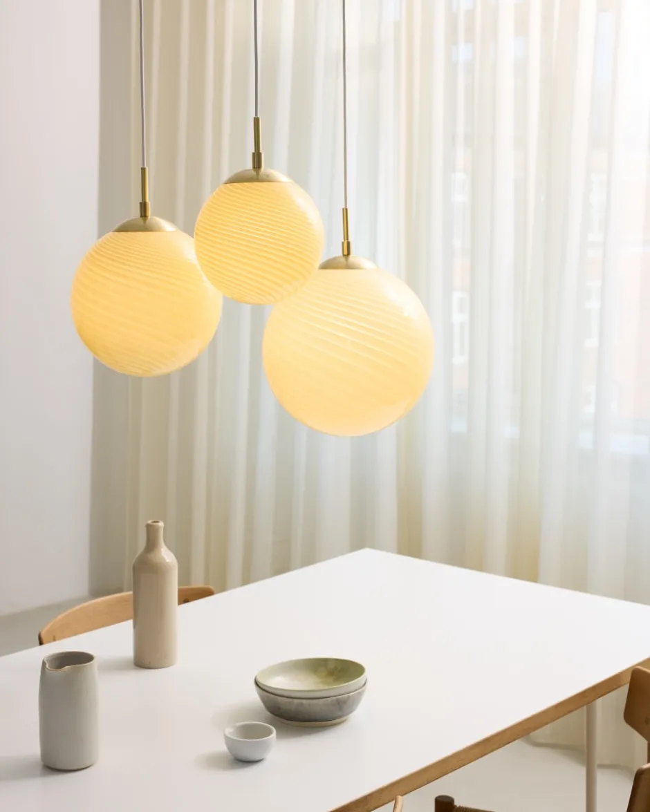 Halo Design Candy Ball pendel, beige, Ø20 cm