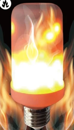Halo Design Colors Luksus E27 flammepære, 1400K, 2,5W