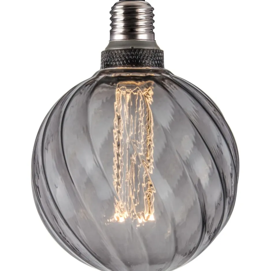 Halo Design Colors Twist E27 globepære, 3-trins dæmp, 3,5W, Ø12,5 cm
