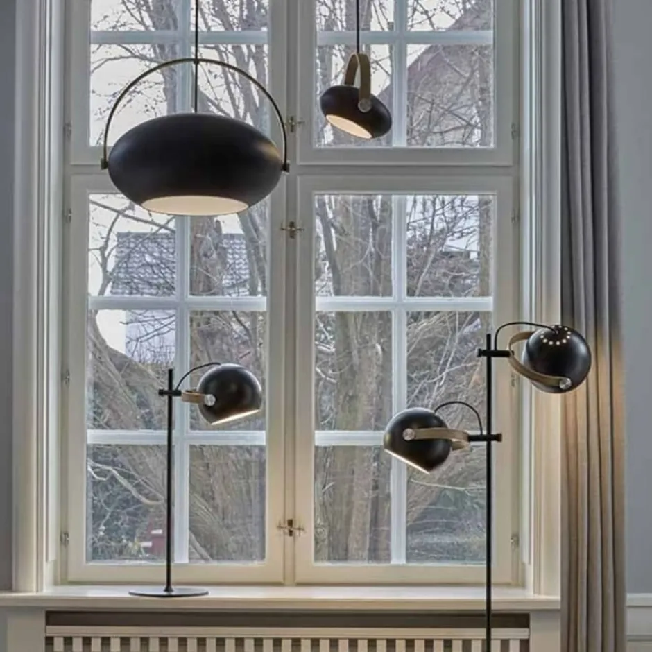 Halo Design D.C pendel, sort, Ø18 cm
