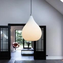 Halo Design Drops pendel, glas, Ø38 cm
