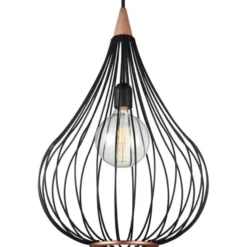 Halo Design Drops pendel, metal, Ø38 cm