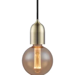 Halo Design fatningssæt, antik messing