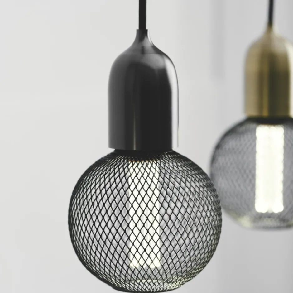 Halo Design fatningssæt, antik messing