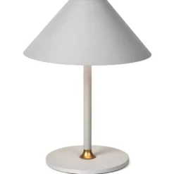 Halo Design Hygge genopladelig bordlampe, H20 cm, lysegrå