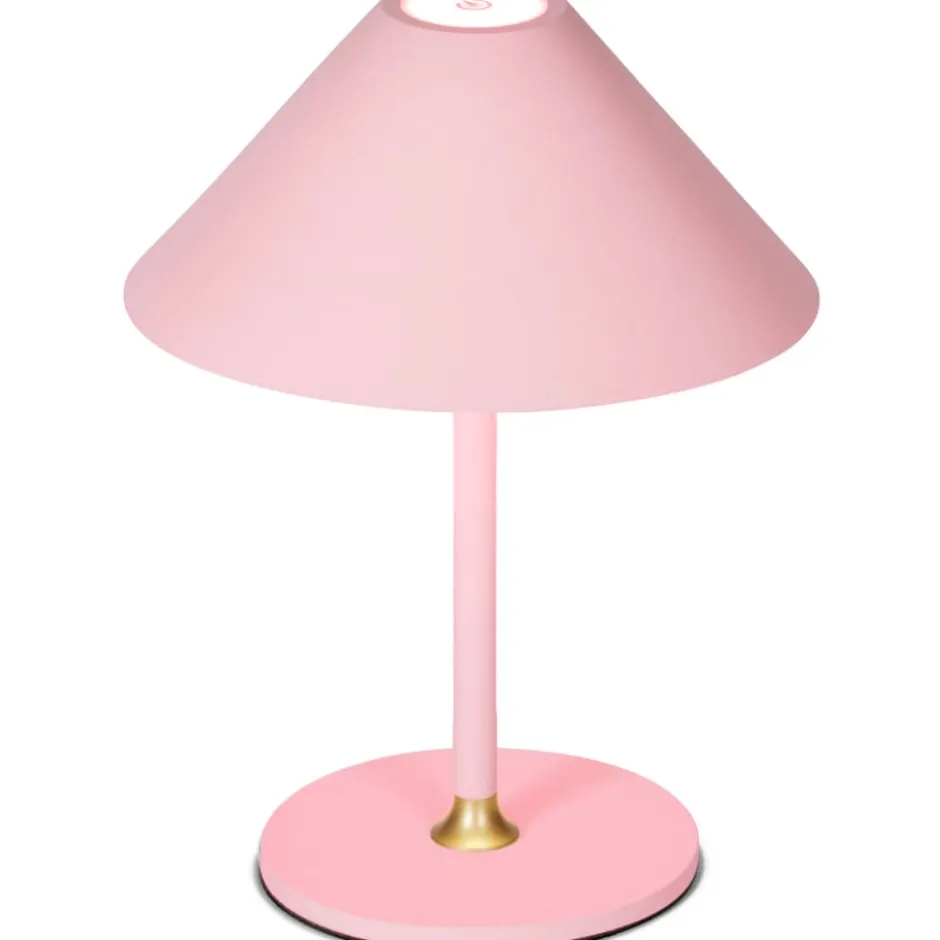 Halo Design Hygge genopladelig bordlampe, H20 cm, lyserød