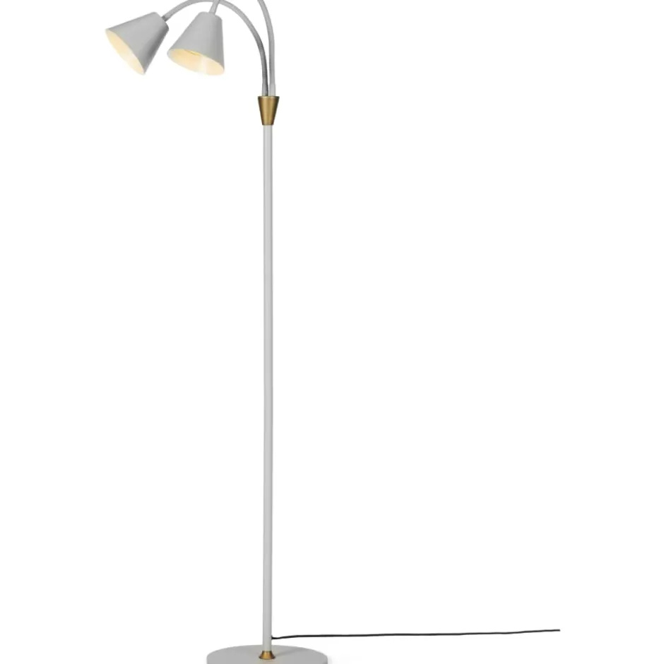 Halo Design Hygge gulvlampe, 2 spots, grå