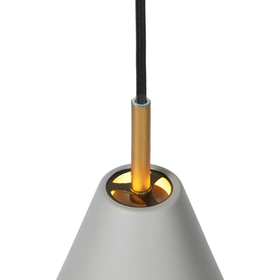 Halo Design Hygge pendel, grå, Ø12 cm