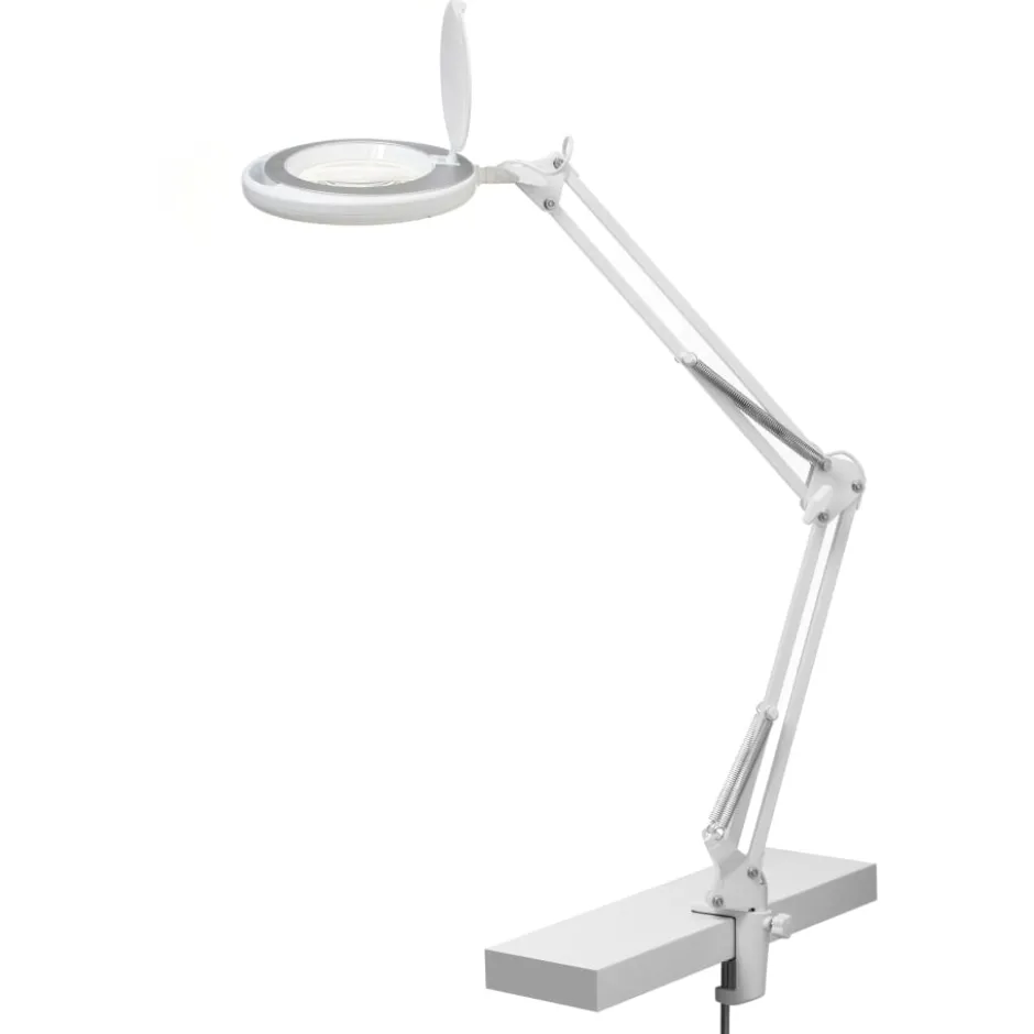 Halo Design Magni Archi klemmelampe, hvid