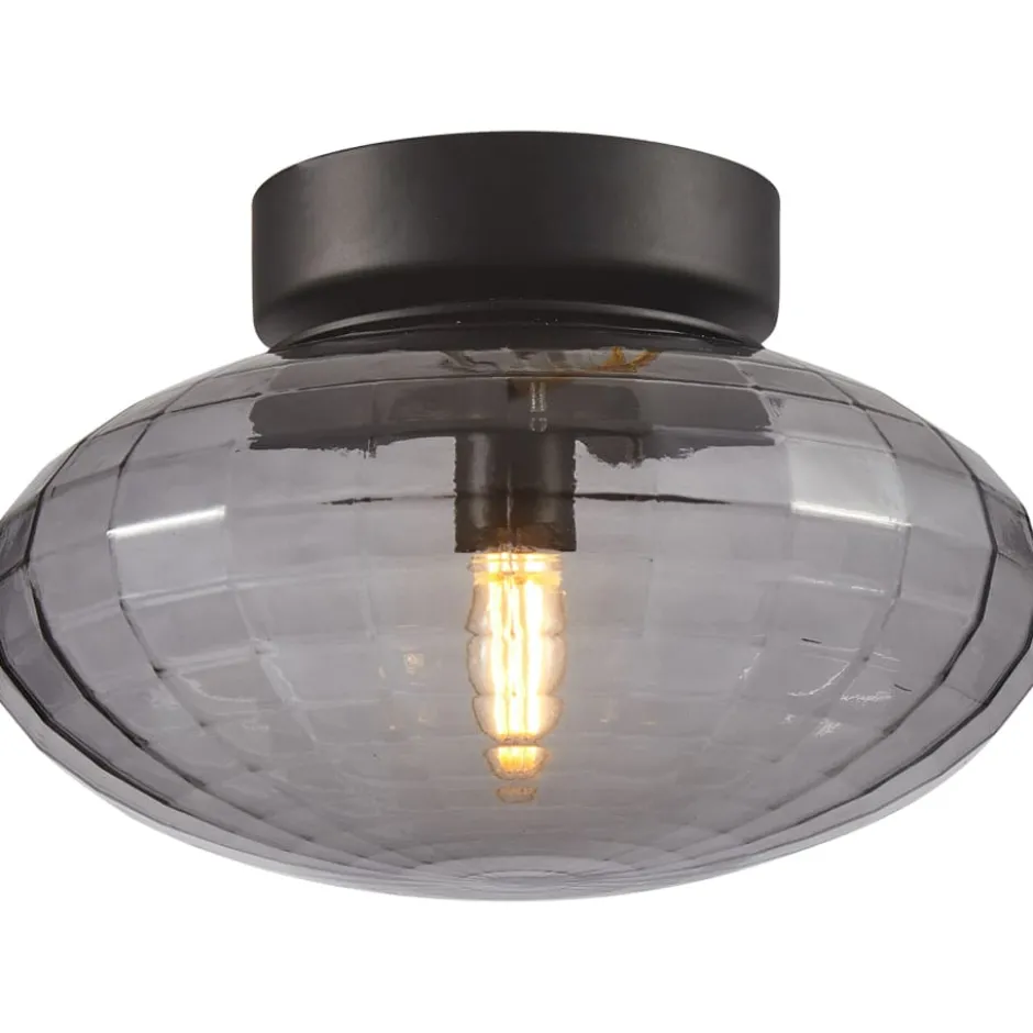 Halo Design Mesh loftlampe, røgfarvet, Ø20 cm