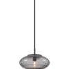 Halo Design Mesh pendel, røgfarvet, Ø20 cm
