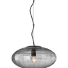 Halo Design Mesh pendel, røgfarvet, Ø36 cm