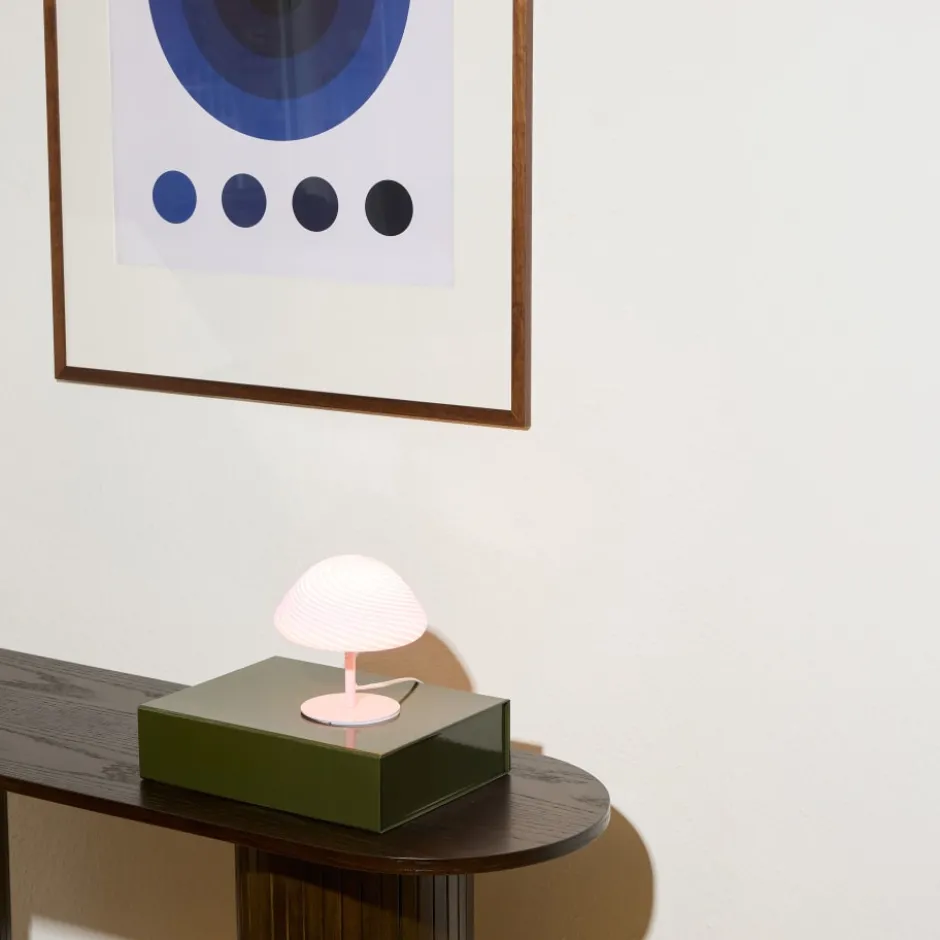 Halo Design Mini Mush bordlampe, lyserød