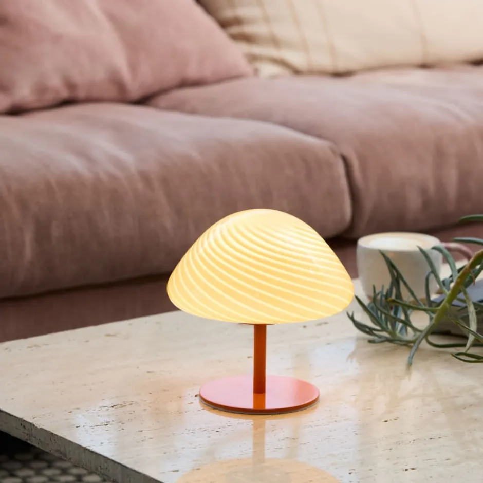 Halo Design Mini Mush bordlampe, orange