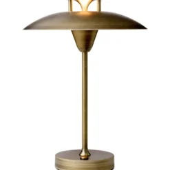 Halo Design Mini Stepp 1-2-3 genopladelig bordlampe, messing