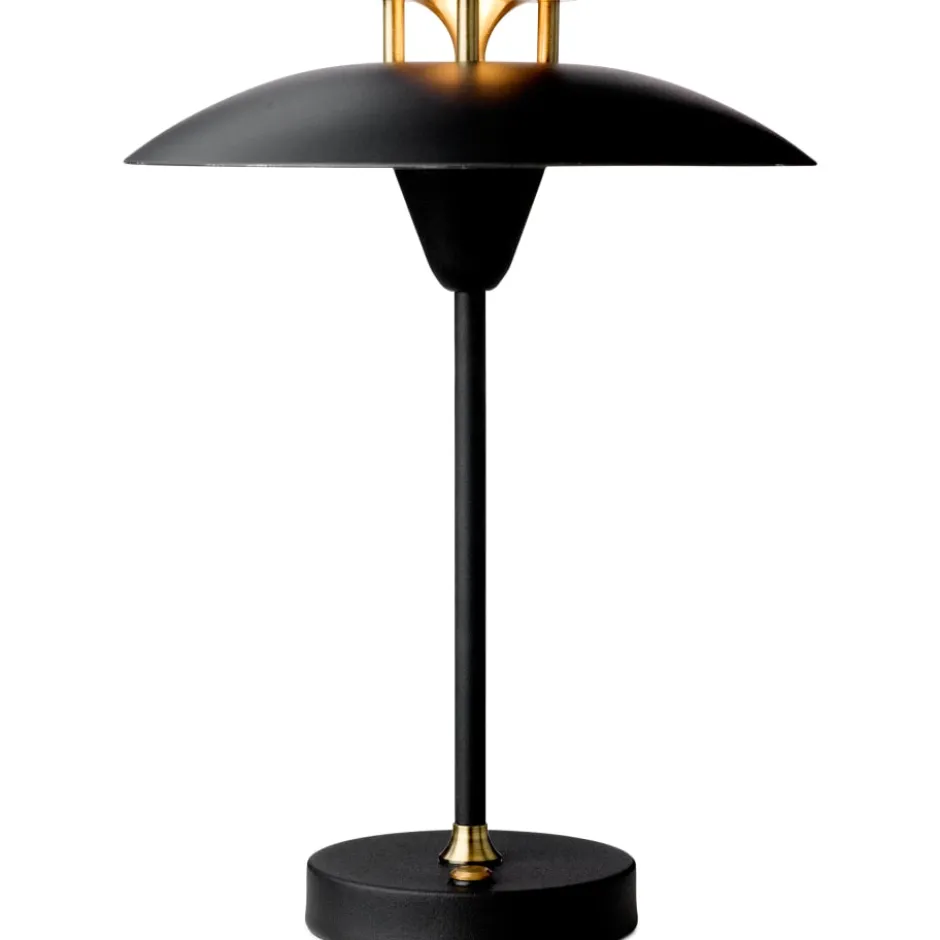 Halo Design Mini Stepp 1-2-3 genopladelig bordlampe, sort