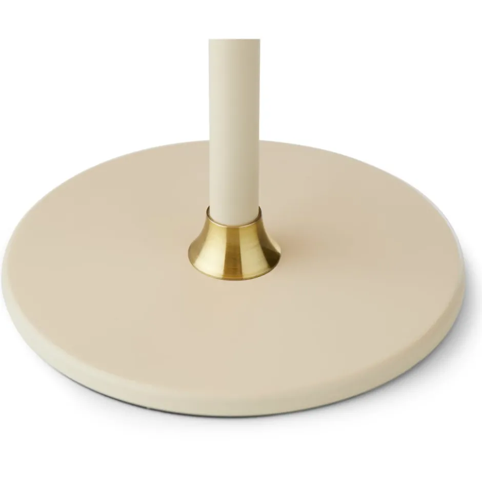 Halo Design Moon genopladelig bordlampe, beige