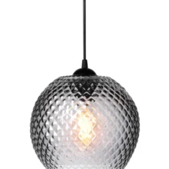 Halo Design Nobb pendel, røgfarvet, Ø22 cm