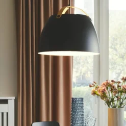 Halo Design Oslo pendel, sort, Ø40 cm