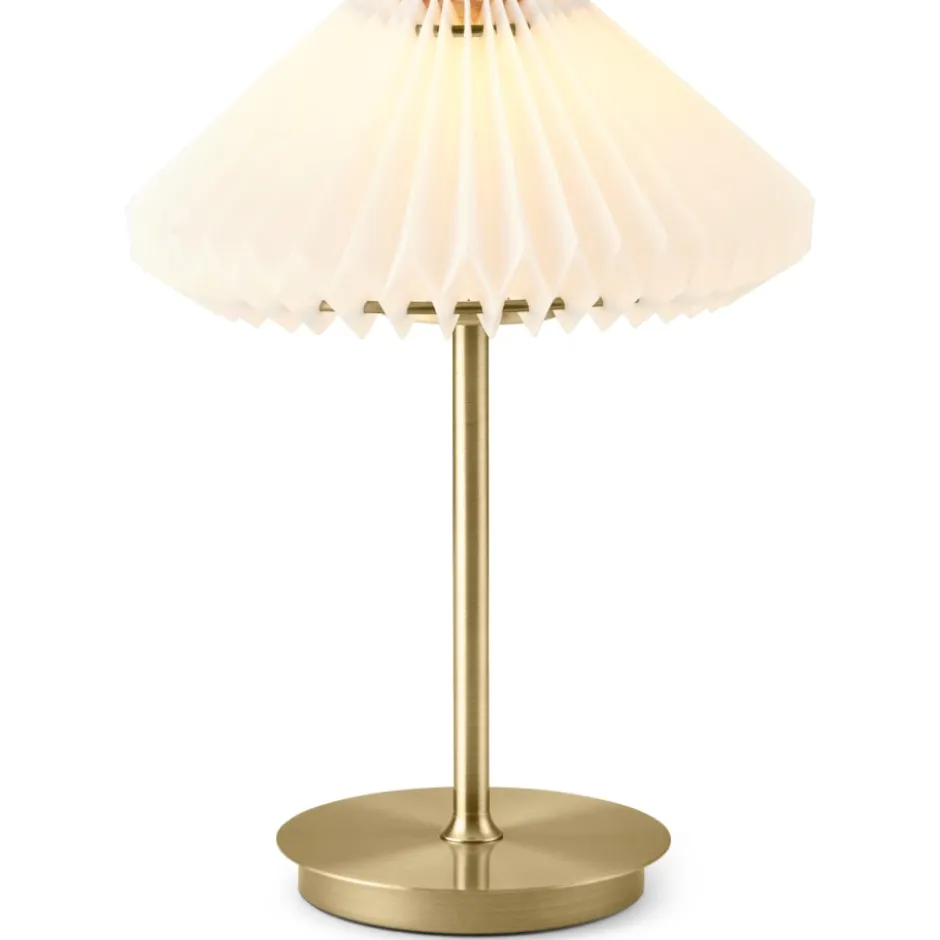 Halo Design Paris genopladelig bordlampe, messing