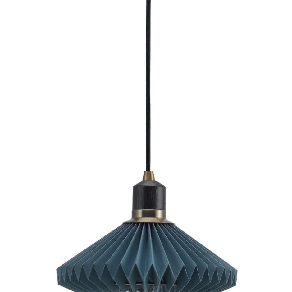 Halo Design Paris pendel, blå, Ø24 cm