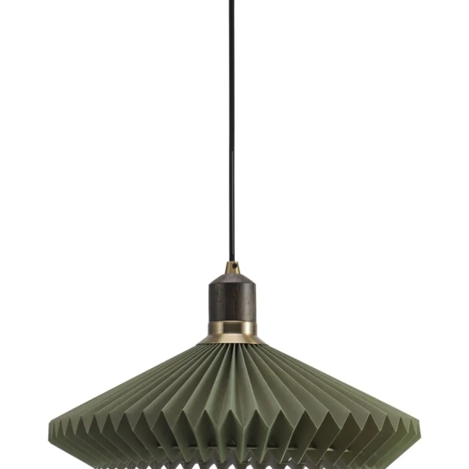 Halo Design Paris pendel, grøn, Ø40 cm