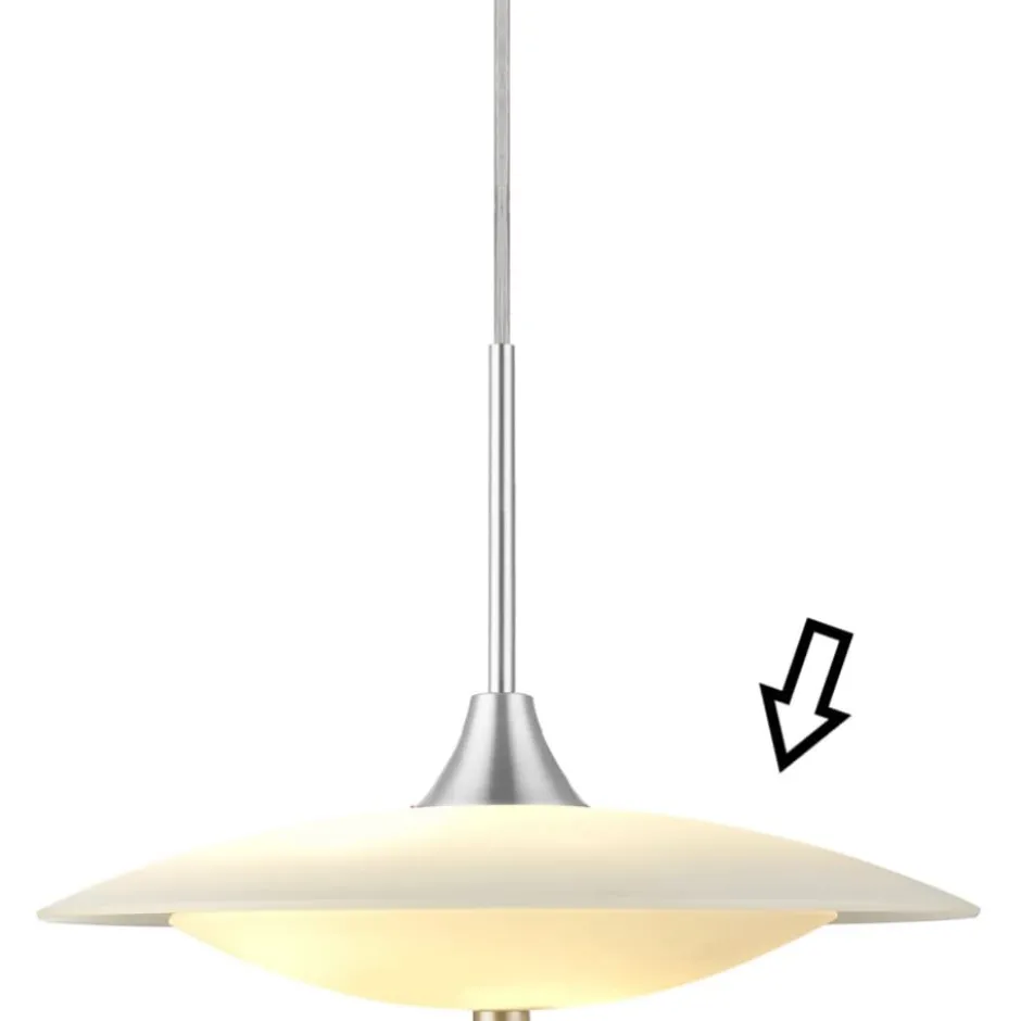 Halo Design reserveglas til Baroni pendel, øverste skærm, Ø30 cm