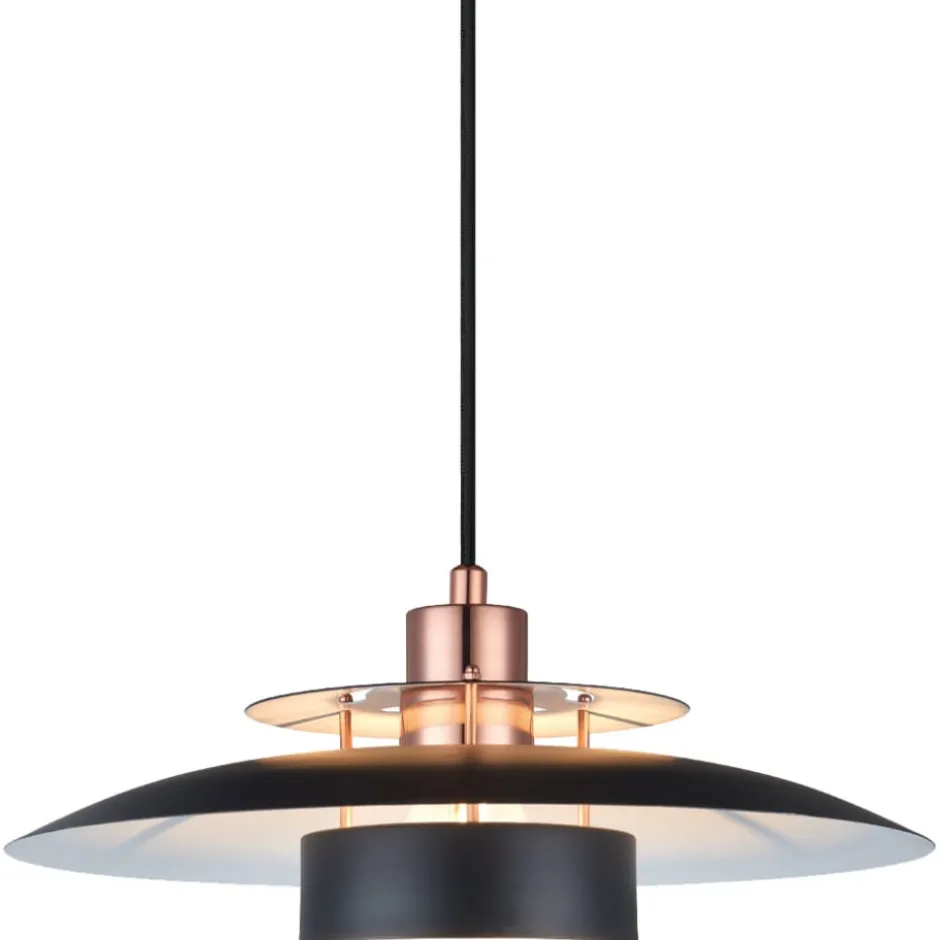 Halo Design Sørup pendel, kobber/sort