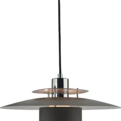 Halo Design Sørup pendel, krom/sort