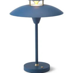 Halo Design Stepp 1-2-3 genopladelig bordlampe, blå