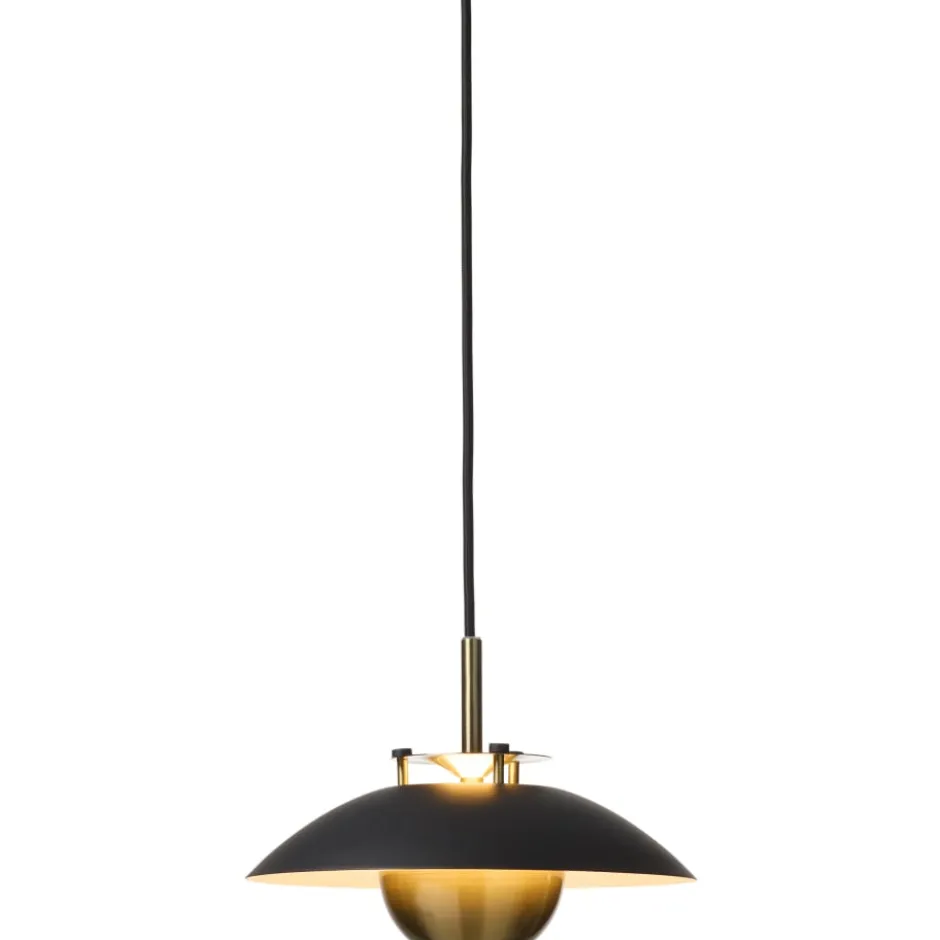 Halo Design Stepp pendel, sort, Ø24 cm
