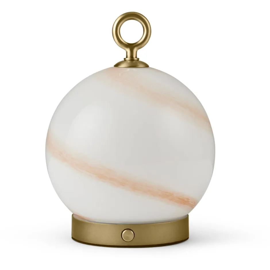 Halo Design Stockholm genopladelig bordlampe, brun
