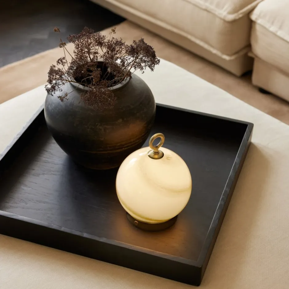 Halo Design Stockholm genopladelig bordlampe, grå